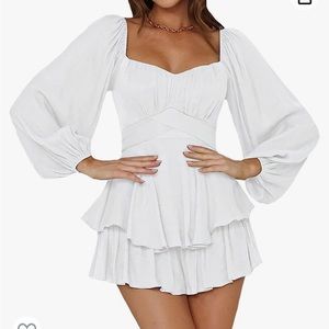 White Lyaner Women’s Jumpsuit